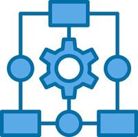 Workflow Process Vector Icon Design