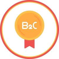 B2C Vector Icon Design