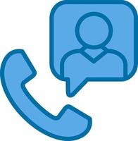 Cold Calling Vector Icon Design