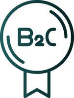 B2C Vector Icon Design