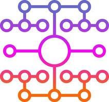 Concept Map Vector Icon Design