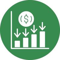 Average Dollar Sale Vector Icon Design