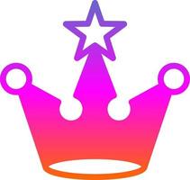 Crown Vector Icon Design