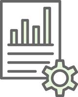 Task Analysis Vector Icon Design