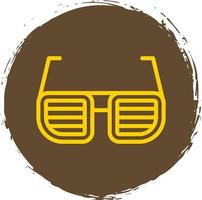 Fun Glasses Vector Icon Design