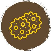 Cookie Vector Icon Design