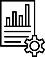 Task Analysis Vector Icon Design