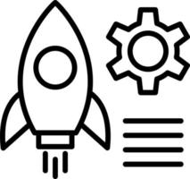 Launch Optimization Vector Icon Design