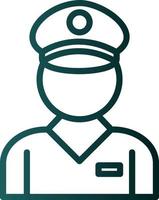 Gate Keeper Vector Icon Design