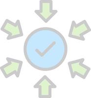 Positive Implications Vector Icon Design