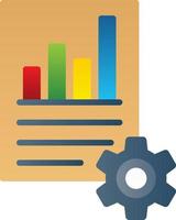 Task Analysis Vector Icon Design