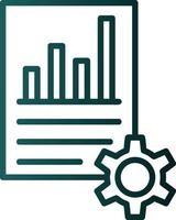 Task Analysis Vector Icon Design
