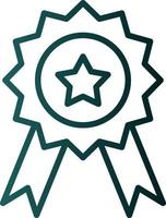 Medal Award Vector Icon Design