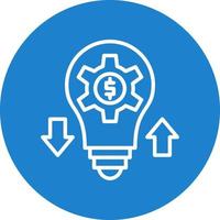 Project Revenue Vector Icon Design