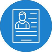 Resume Vector Icon Design