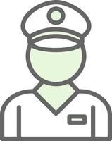 Gate Keeper Vector Icon Design