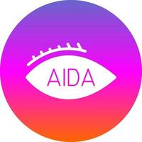 Aida Vector Icon Design