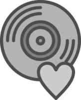 diseño de icono de vector de vinilo