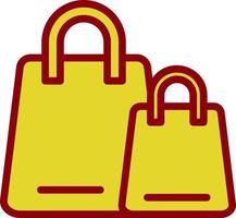 Shopping Bags Vector Icon Design