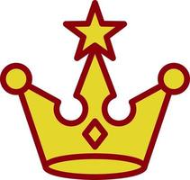 Crown Vector Icon Design