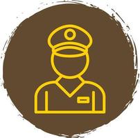 Gate Keeper Vector Icon Design
