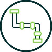 Pipeline Vector Icon Design