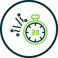 Countdown Vector Icon Design