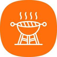 Barbecue Vector Icon Design