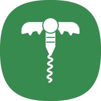 Corkscrew Vector Icon Design