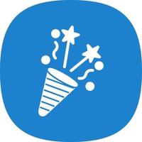 Confetti Vector Icon Design