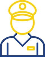Gate Keeper Vector Icon Design