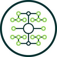 Concept Map Vector Icon Design