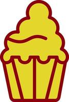 Cupcake Vector Icon Design