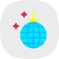 Disco Ball Vector Icon Design