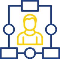 Workflow Vector Icon Design