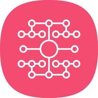 Concept Map Vector Icon Design