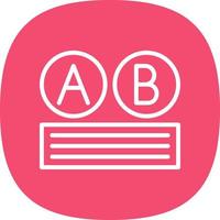 Ab Testing Vector Icon Design