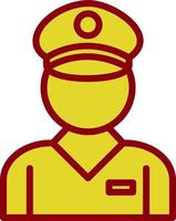 Gate Keeper Vector Icon Design