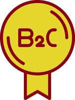 B2C Vector Icon Design