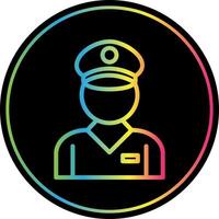 Gate Keeper Vector Icon Design
