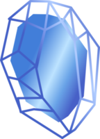 ícone de gema de safira png
