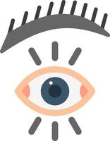 Eyebrow Vector Icon Design