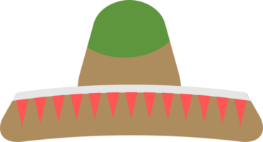 icône de chapeau mexicain png