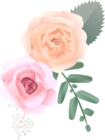 rose flower border png
