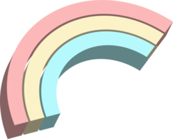 3D-Regenbogen-Symbol png