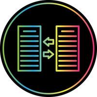 Files Exchange Vector Icon Design