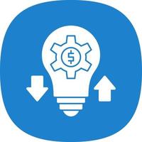 Project Revenue Vector Icon Design