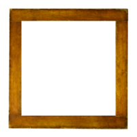 marco de madera cuadrado png