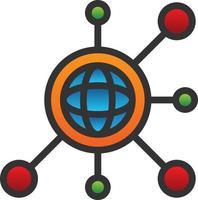 Networking Vector Icon Design