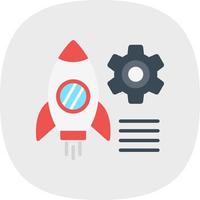 Launch Optimization Vector Icon Design